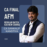 CA Final AFM | Regular Batch By CA Sankalp Kanstiya | For Jan 26 & Onwards Exams